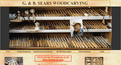 Desktop Screenshot of gnbsearswoodcarving.com